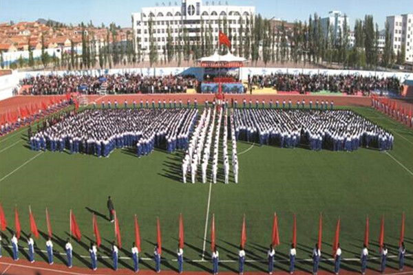 四川省志翔職校開展升學(xué)系召開高考誓師大會(huì)