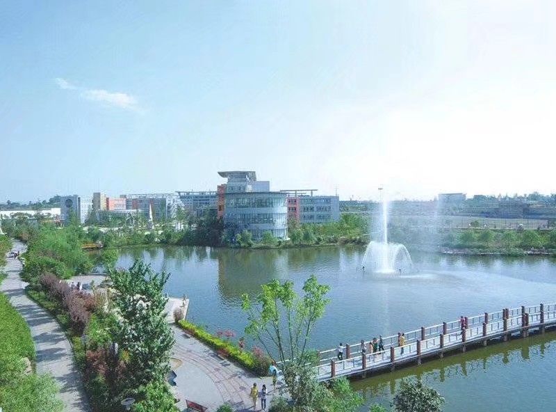 城市學(xué)院校園一角