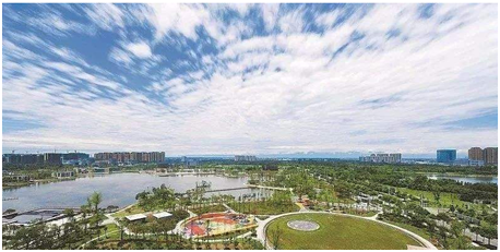 成都雙流區(qū)鳥瞰圖